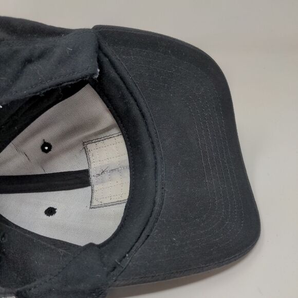 Purdue Boilermakers Men's Slideback Hat Black Adjustable Embroidered Patch Logo - Picture 9 of 10